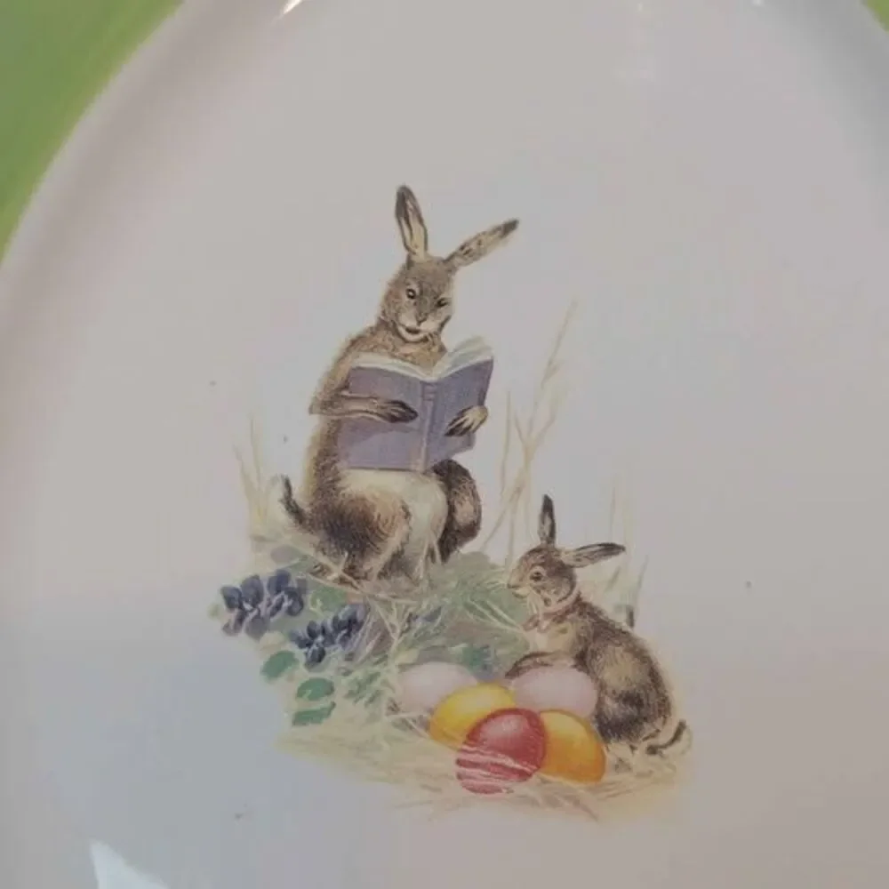 Williams-Sonoma Easter Bunny Nostalgia Plates